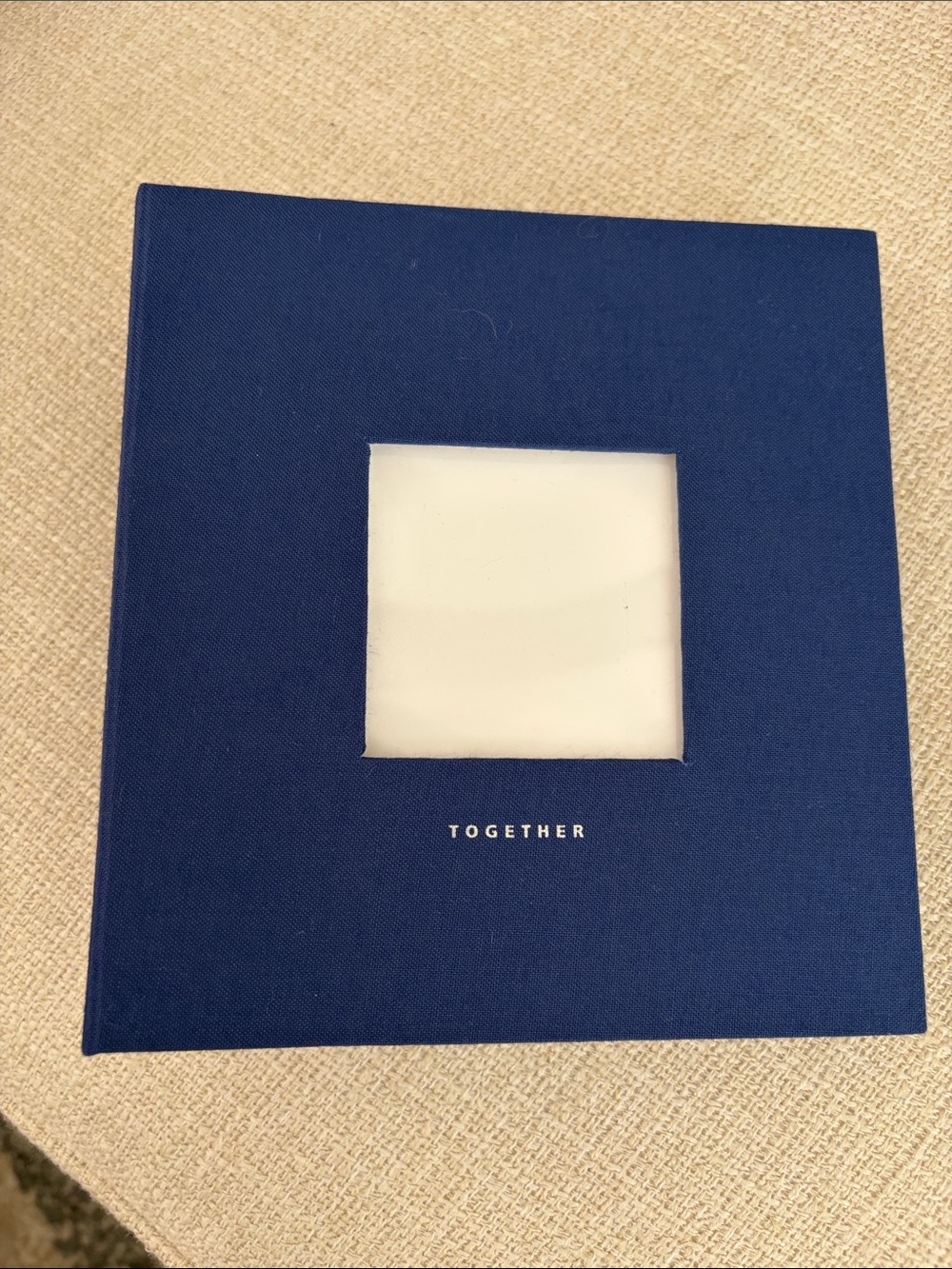 Hallmark Together Blue Photo Album / Keepsake Book